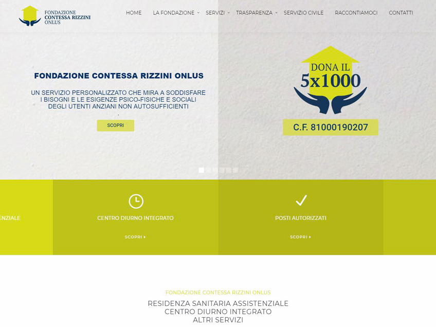 Fondazione Contessa Rizzini | Progetto Dvm Service S.r.l.